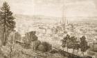 Ithaca and Cornell College, New York State, in c.1870, from 'American Pictures' published by the Religious Tract Society, 1876 (engraving)