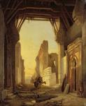 The Gates of El Geber in Morocco (oil on canvas)
