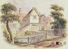 The Old Cheesecake House, 1841 (w/c on paper)