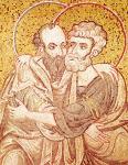 SS. Peter and Paul Embracing (mosaic)