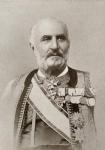 King Nicholas I of Montenegro, from 'The Year 1912', published London, 1913 (b/w photo)