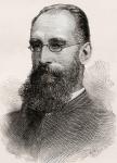 Mandell Creighton, 1843  1901. British historian and a bishop of the Church of England. From The Review of Reviews, published 1891