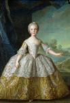 Infanta Isabelle de Bourbon-Parme (1741-63) 1749 (oil on canvas)