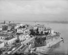 Governor's Palace and sea wall, San Juan, Puerto Rico, c.1903 (b/w photo)