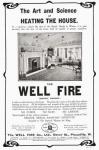 Early 20th century advertisement for The Well Fire. From The Mansions of England in the Olden Time, published 1906.