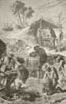 Panning for Gold (litho)
