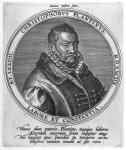 Christophe Plantin (c.1520-89) (engraving) (b/w photo)