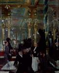 Cafe Royal, London, 1912 (oil on canvas)