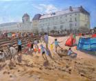 BRIGHT MORNING,LLANDUDNO ,2009, ( oil on canvas)