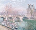 The Pont-Royal and the Pavillon de Flore, 1903 (oil on canvas