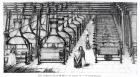 Ackroyd's Loom-Shed at Halifax (Worsted Goods) (engraving) (b&w photo)