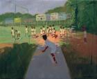 Cricket, Sri Lanka (oil on canvas)