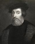 Hernan Cortes, Marques del valle de Oaxaca (1485-1547) from 'Gallery of Portraits', published in 1833 (engraving)