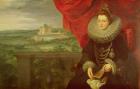 The Infanta Isabella Clara Eugenia (1566-1633) (oil on canvas) (pair of 197174)