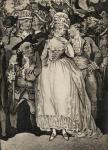 Mrs Mary Robinson accompanied by the Prince of Wales and her husband Thomas Robinson (litho)
