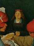 Peasant Wedding (Bauernhochzeit) (detail of 68946), 1568 (oil on panel)