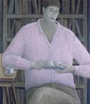 Man Reading, 1998 (oil on canvas)