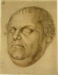 Posthumous Portrait, Martin Luther, 1546 (w/c on paper)