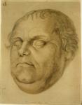 Posthumous Portrait, Martin Luther, 1546 (w/c on paper)