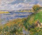 The Banks of the Seine, Champrosay, 1876 (oil on canvas)