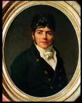 medallion Portrait of the Comte Esteve, 1804 (oil on canvas)