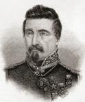 Pedro de Ampudia y Grimarest, 1805  1868. Born in Cuba he served as a Northern army officer in Mexico during the Siege of the Alamo. From The Century Magazine, published 1887.