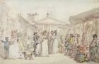 Covent Garden Market, c.1795-1810 (pen and ink, w/c and pencil on wove paper)