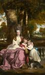 Lady Elizabeth Delme and her Children, 1777-79 (oil on canvas)