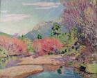 The Banks of the Sedelle at Crozant (oil on canvas)
