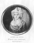 Olympia of Gouges (1743-93) (engraving) (b/w photo)