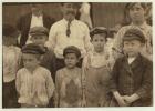 Shrimp-pickers as young as 5 and 8 at the Dunbar, Lopez, Dukate Co, Biloxi, Mississippi, 1911 (b/w photo)