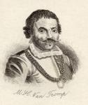 Maarten Harpertszoon Tromp, from 'Crabb's Historical Dictionary', published 1825 (litho)