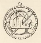 Masonic seal, from 'The History of Freemasonry, volume III', published by Thomas C. Jack, London, 1883 (litho)