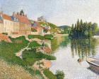 The River Bank, Petit-Andely, 1886 (oil on canvas)