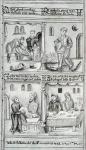 Bakers of York, A.D, 1595-96 (litho) (b/w photo)