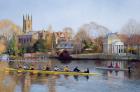 Winter Training at Hampton (oil on canvas)