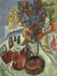 Still Life with Jug and African Bowl, 1912 (oil on canvas)