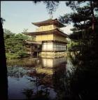 Kinkaku temple (Golden Pavilion) dedicated to the memory of the shogun Ashikaga Yoshimitsu (1358-1408) 15th century (rebuilt 19th century) (photo)