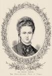 Maria Alexandrovna (1853-1920) Her Imperial Highness The Grand Duchess of Russia (litho)