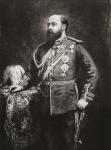 Edward Prince of Wales, future Edward VII , 1841  1910. At the time of his visit to India in 1875 -6. King of the United Kingdom and the British Dominions and Emperor of India. From Edward VII His Life and Times, published 1910.