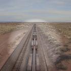 Santa Fe Railroad in South West, USA