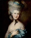 Portrait of the Duchess of Beaufort, c.1775-1780 (oil on canvas)