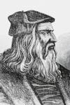 Leonardo Da Vinci (litho)
