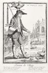 The Village Peasant, Born to Suffer, c.1780 (engraving) (see also 101779)