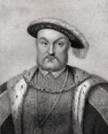 Henry VIII, engraved by Bocquet, from 'A Catalogue of the Royal and Noble Authors', published 1806 (litho)