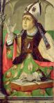 Portrait of St. Augustine, c.1475 (oil on panel)