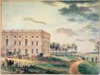 A View of the Capitol of Washington before it was Burnt Down by the British, c.1800 (w/c on paper)