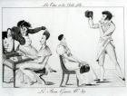 Le Bon Genre - Les Titus et les caches-folie, 1812 (etching)