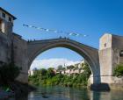 Mostar, Bosnia and Herzegovina. The Old Bridge. (photo)