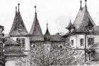 Sierre Rooftops Switzerland, 2012, (Ink on Paper)